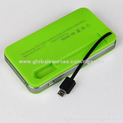 4400mAh power bank in basketball stands pattern